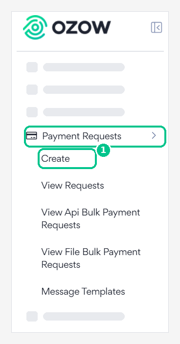 Navigate to payment requests